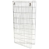 Precision Pet Pro Handler Exercise Pen Top, 48-Inch Pen Top with Snaps Boxed, Silver
