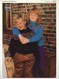 SIRDAR 4836 KNITTING PATTERN : Childrens fairisle sweaters (24-32in)
