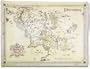 The Lord Of The Rings - Map Of Middle Earth - Parchment Poster / Art Print: (Size: 26'' x 20'')