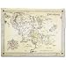 The Lord Of The Rings - Map Of Middle Earth - Parchment Poster / Art Print: (Size: 26'' x 20'')