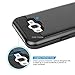 Galaxy J7 (2015) Case With TJS® Tempered Glass Screen Protector Included, Dual Layer Shockproof Tough Brushed Hybrid Armor Rubber TPU Drop Protection Case For Samsung Galaxy J7/J700 (Grey)
