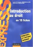 Revue Dunod  / Introduction au droit