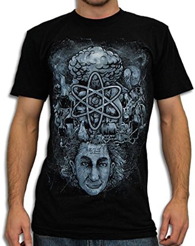 Venus Fallen Men's The Manhattan Project T-shirt X-Large Black