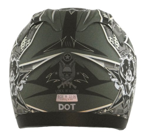 Vega Altura Flat Olive Green LockNLoad Graphic Small Full Face Helmet 516vk2V6pNL Vega Altura Flat Olive Green LockNLoad Graphic Small Full Face Helmet