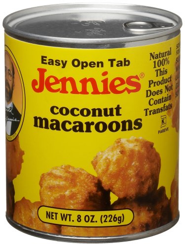 Jennie's Macaroon Coconut Dairy And Gluten Free, 8-Ounce Units (Pack of 6)