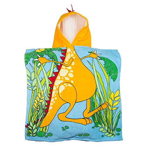 Hooded Towel for Kids Toddlers Bath Wrap Beach Poncho with Hood Cover Up Robe Baby