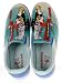 TRUE RELIGION Brand Jeans Venny Gee Mens Canvas Slip On Shoes Green