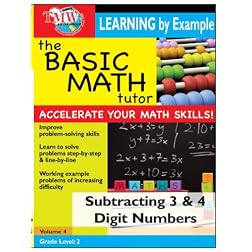 Basic Math Tutor: Subtracting 3 & 4 Digit Numbers