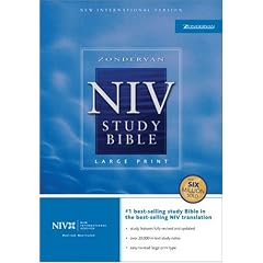 Zondervan NIV Study Bible  Large Print