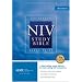 Zondervan NIV Study Bible, Large Print, Indexed