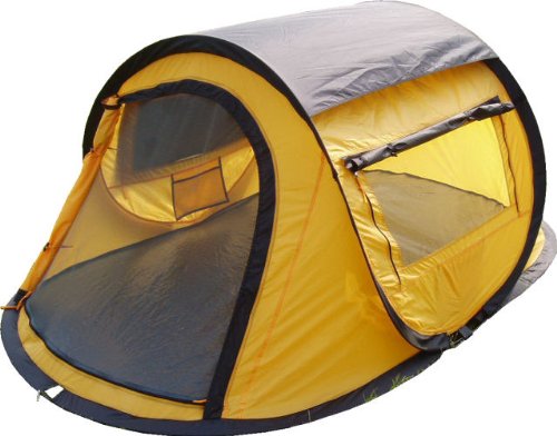 Sekundenzelt, Wurfzelt 2 Personen - Quicktent - Orange Sekundenzelt, Wurfzelt 2 Personen - Quicktent - Orange