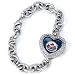 Womens Game Time New York Mets Heart Watch - Stainless Steel ( 9