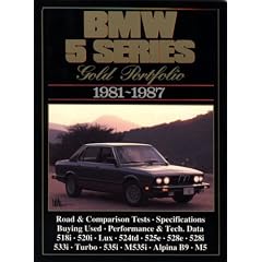 BMW 5 Series Gold Portfolio, 1981-87 (Gold portfolio series)