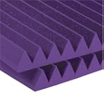 Auralex 2SF24PUR 2 Studiofoam Wedge Panels in Purple 12-2'x4'x2 Panels