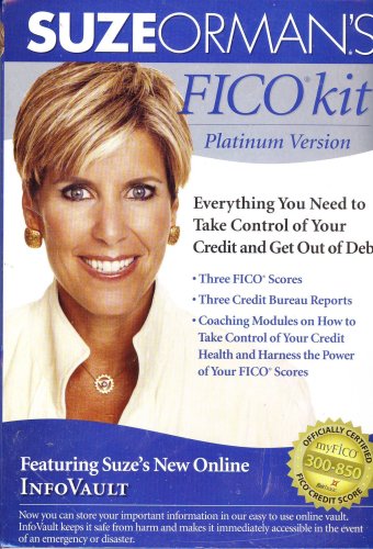 Childrens Toyshop  Software : Suze Orman's FICO kit ~ Platinum Version