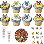 Mickey Mouse Cakes - Do-It-Yourself Cupcakes Decorating Package - 23 Total Pieces