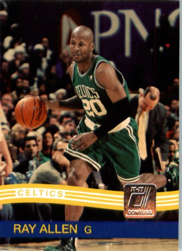 2010 / 2011 Donruss # 4 Ray Allen Boston Celtics NBA Trading Card- In Protective Screwdown Case!