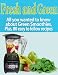 Books : Fresh and Green: All you wanted to know about Green Smoothies, Plus, 80 easy to follow recipes