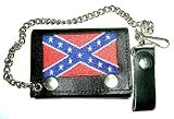 Confederate Flag Wallet~ Rebel Flag Wallet~ Genuine Leather~ Made In The USA!!!