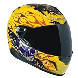Nexx XR1R Tattoo Yellow Medium Full Face Helmet 516w6FluU8L. SL160 Nexx XR1R Tattoo Yellow Medium Full Face Helmet