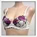  : Venus Ivory Exquisite Floral Detail Bra #0550 sz 34A