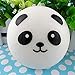 HABAER Cute Jumbo Chubby Squishy Panda Bread Bun Cell Phone Charm Bag Strap Pendant Kids Toy 10cm