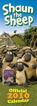 Official "Shaun the Sheep" 2010 Slim Calendar