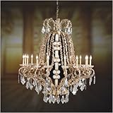 IMAGE OF Baliza Fifteen Light Chandelier in Gold Leaf