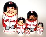 MLB Baseball Boston Red Sox or Any Team your choice Russian Nesting doll 5 pcs / 6 in * MLB.RedSox