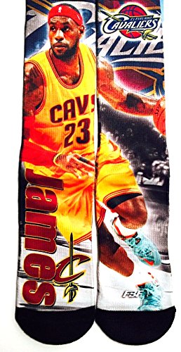 Cleveland Cavaliers NBA Drive Crew Socks - Lebron James