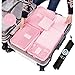 OEE 6 Set Travel Organizers Packing Cubes Luggage Organizers Compression Pouches