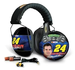 Jeff Gordon #24 ProScan 100 Trackside Scanner and Earmuff