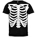 Halloween Skeleton Glow In The Dark Costume T-Shirt - Medium