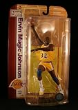 MAGIC JOHNSON / LOS ANGELES LAKERS * YELLOW JERSEY VARIANT * McFarlane NBA Legends Series 5 Sports Picks Figure
