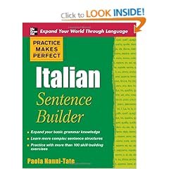 Practice Makes Perfect Italian Sentence Builder (Practice Makes Perfect Series)