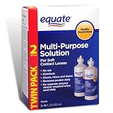 Equate - Multi-Purpose Contact Lenses Solution - 2-Pack 12 oz Each On Sale