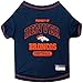 NFL DENVER BRONCOS Dog T-Shirt, Small