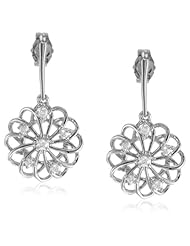 10k White Diamond 0.15cttw Earrings