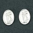 Tee Time Sterling Silver Earrings