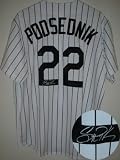 Scott Podsednik Autographed/Hand Signed Auth. Chicago White Sox Jersey