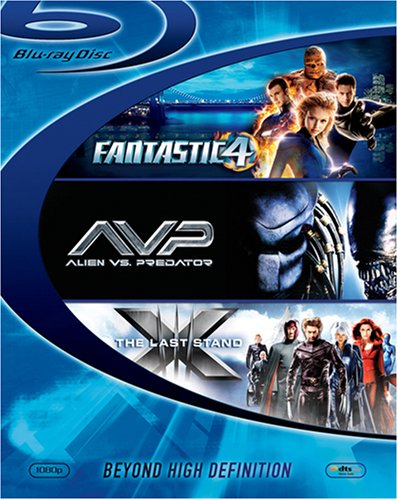 Cover image : ブルーレイディスク スターターBOX ファンタスティック・フォー[超能力ユニット]/X-MEN:ファイナル ディシジョン/エイリアンVS.プレデター [Blu-ray]