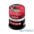 100 QUVIDO DVD-R 120Min 4.7GB 16x in Spindel // RiTEK
