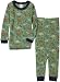 Gerber Dinosaur Roar Thermal Underwear Two Piece, Green, 18 Months