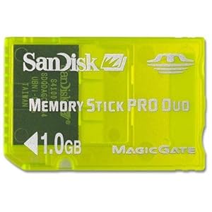 Click here to buy SanDisk SDMSG-1024 Pro Duo 1 GB Gaming Memory Stick by SanDisk.
