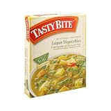 Tasty Bite Jaipur Vegetables Entree, Heat & Eat, 10-Ounce Boxes (Pack of 12)