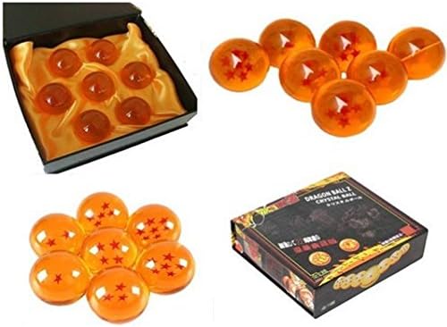LISTYLE Dragonball Z Stars Crystal Glass Ball 7pcs with Gift Box