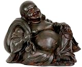 Unique Interesting Graduation Gift Idea for Him Her - 5" Sitting Laughing Buddha Japanese Hotei Statue