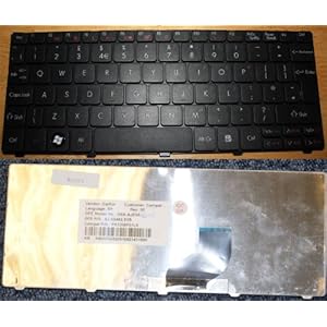 Gateway LT21 Black UK Replacement Laptop Keyboard (KEY314)