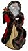 Porcelain Santa Clause Standing Decor and Tree Topper