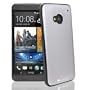 GreatShield TERRA Series Brushed Metal + PC Cover Case Skin for HTC One / HTC M7 (Gunmetal / Black)